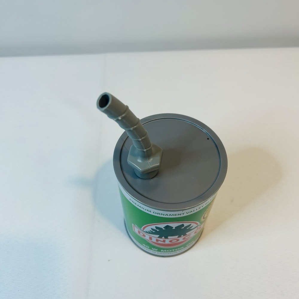 Cars Dinoco Motor Oil Can Sipper Drink Cup Green Disney Parks Nice - Picture 7 of 11